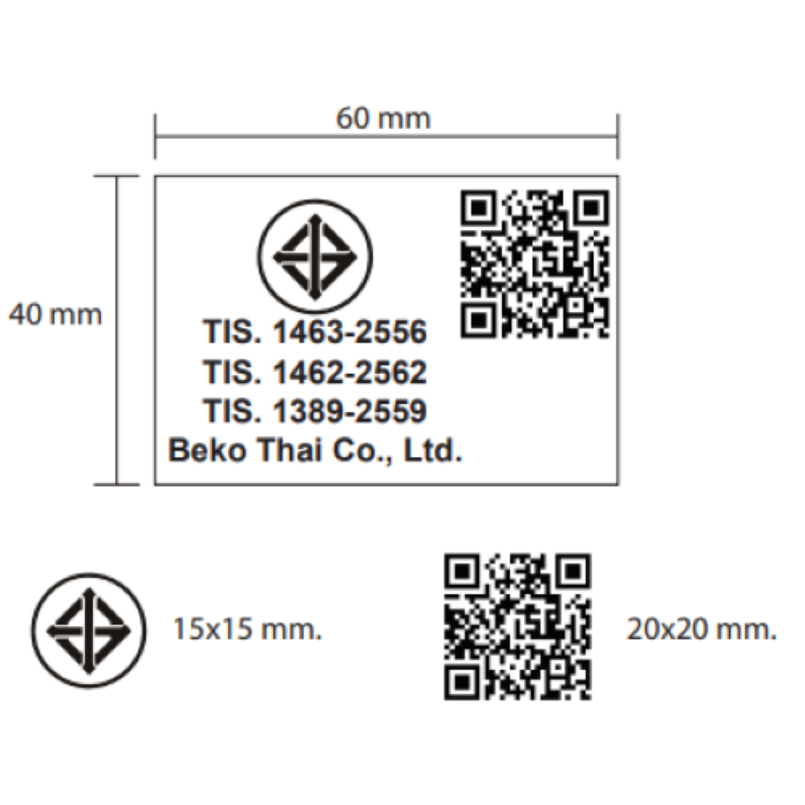 BEKO เครื่องซักผ้าฝาหน้า ขนาด 10 กก. รุ่น WCV10759XMST สีเทา