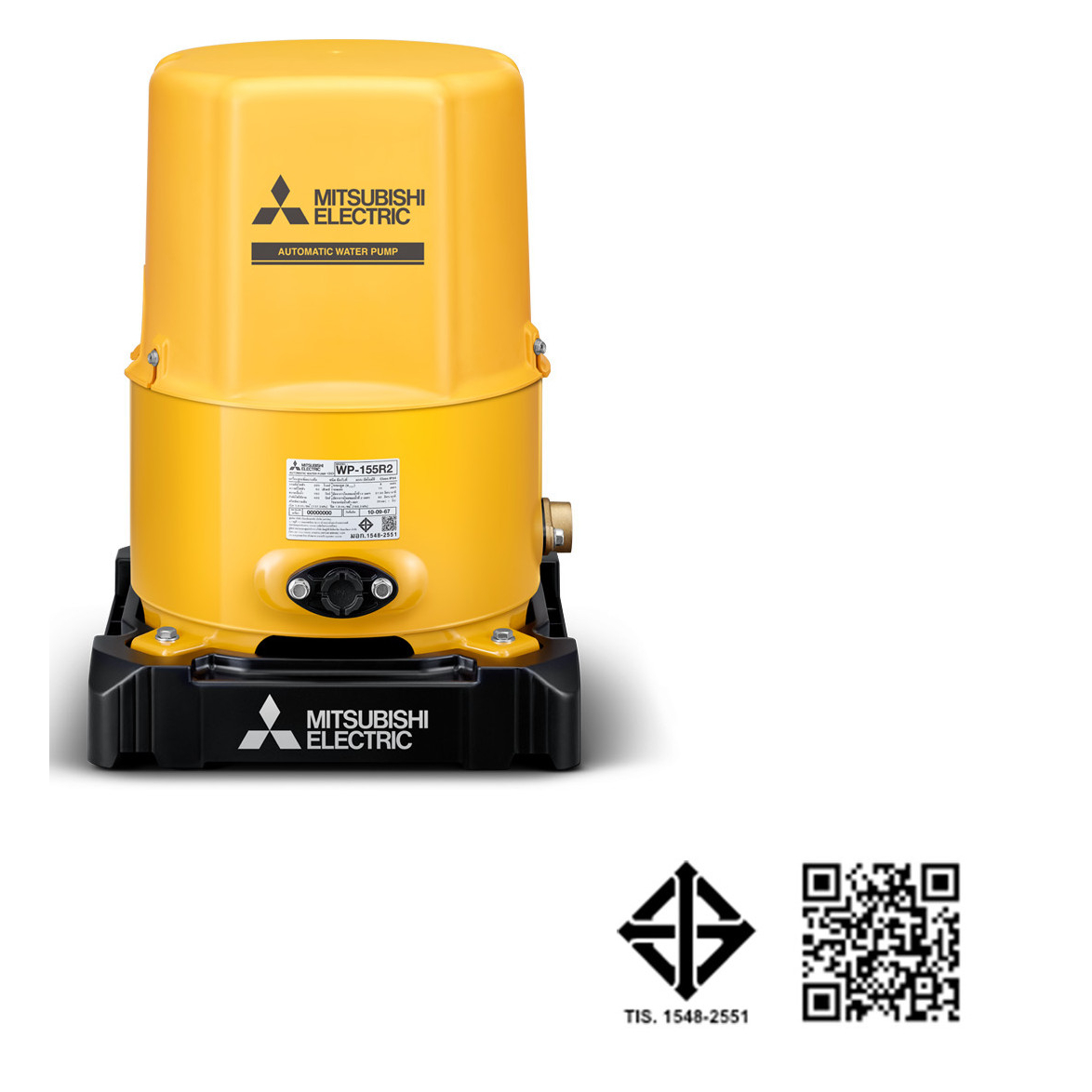 MITSUBISHI ปั๊มน้ำอัตโนมัติ ขนาด 150 วัตต์ WP-155R2