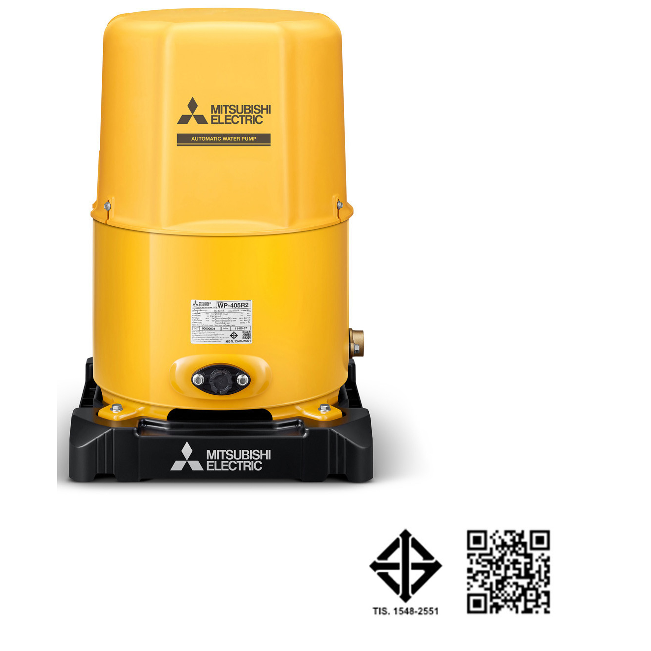 MITSUBISHI ปั๊มน้ำอัตโนมัติ ขนาด 400 วัตต์ WP-405R2