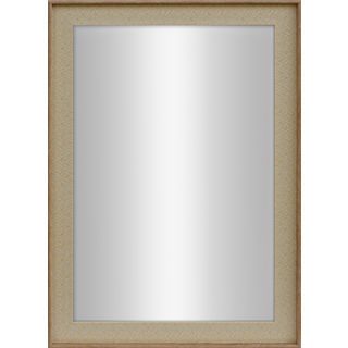 Nice กระจกมีกรอบทรงเหลี่ยม (PS) รุ่น อาคิตะ ขนาด 40x60 ซม. สีน้ำตาล 