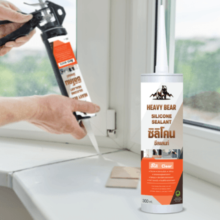Heavy Bear ซิลิโคน ซีลแลนท์ HVB-SLC02 300 มล. สีใส
