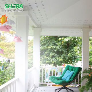 เฌอร่า บอร์ดฝ้า ระบายอากาศ รุ่นคลาสสิค ผิวเรียบ 0.4x60x120ซม. สีธรรมชาติ