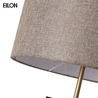 EILON โคมไฟตั้งพื้นโมเดิร์น รุ่น fluffy S3030F สีทอง-ดำ