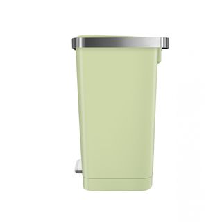EKO ถังขยะพลาสติกขาเหยียบเหลี่ยม 35 ลิตร รุ่น HANA EK6388-MATCHA ขนาด 37x31x51ซม. สีเขียว