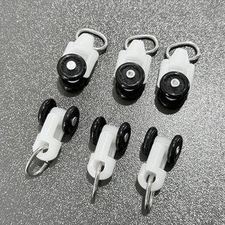 DAVINCI ตัวเลื่อน (อุปกรณ์เสริมรางผ้าม่านแบบยืดหดได้) รุ่น Jolie ขนาด 1.5x1.25x2.3 ซม. สีขาว 