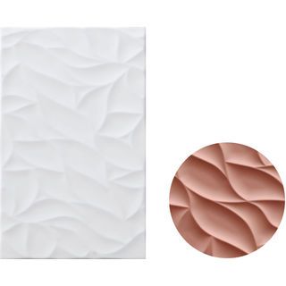 Marbella กระเบื้องเซรามิคปูผนัง 10x16 นิ้ว รุ่น สโนว์-ไวท์ ZX9021 (N) Gloss (15P)