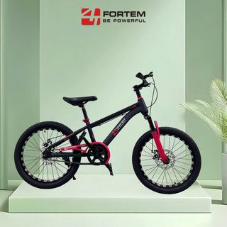 FORTEM จักรยานเด็กเสือภูเขา รุ่น Luna-03 ขนาด 20 นิ้ว  สีดำ-แดง