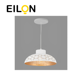EILON โคมไฟแขวนเพดาน ขั้วE27 รุ่น CDD2023-807 สีขาว