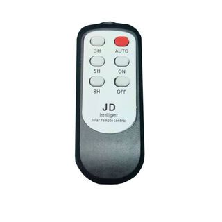 JD โคมไฟสปอร์ตไลท์โซลาร์เซลล์ 20W พร้อมรีโมท รุ่นJTGD-8820W+รีโมท IP65 แสงวอร์มไวท์ 