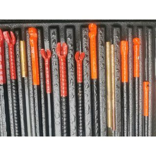 ช้าง ประแจดัดเหล็กกลมเพลาขาว ขนาด 3/8x1/2