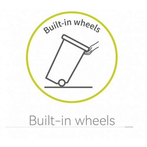 EKO ถังขยะพลาสติกขาเหยียบเหลี่ยม 35 ลิตร รุ่น HANA EK6388-MATCHA ขนาด 37x31x51ซม. สีเขียว