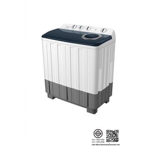 TCL เครื่องซักผ้า 2 ถัง  ขนาด 20kg WT201FTTW
