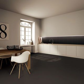 Marbella กระเบื้องเซรามิคปูผนัง 25X40 ซม. รุ่น บริค-แบล็ค SRE2510 Gloss (15P)