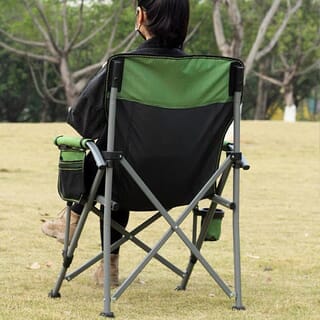 SUMMER SET เก้าอี้แคมป์ปิ้ง รุ่น YOKO-05 50x55x91 ซม. สีเขียวเข้ม