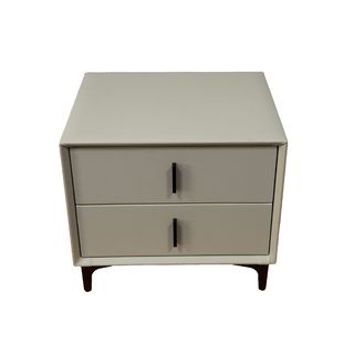 DELICATO ตู้ข้างเตียง รุ่น NOVA ขนาด 50x40x43 ซม. สีเทามิสต์เกรย์ 