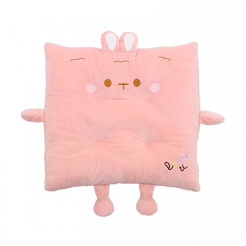 KOJI เบาะรองนั่งลายการ์ตูนน่ารักทรงเหลี่ยม N-667ขนาด50x50x8 ซม.คละแบบ