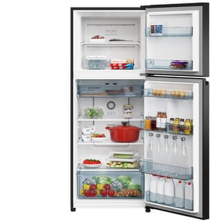 HITACHI ตู้เย็น 2 ประตู 13.2 คิว HRTN6408SUTH UNI GLASS