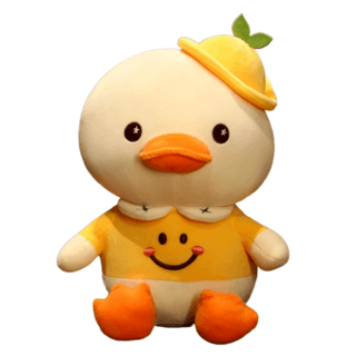 KOJI ตุ๊กตาเป็ดใส่เสื้อน่ารักแบบนั่ง รุ่น KOJI-09 ขนาด30x35ซม. 