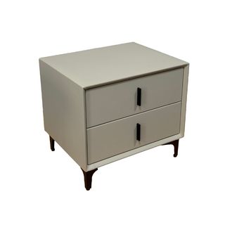 DELICATO ตู้ข้างเตียง รุ่น NOVA ขนาด 50x40x43 ซม. สีเทามิสต์เกรย์ 