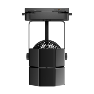 EILON แทร็กไลท์ LED หน้าแปดเหลี่ยม  6W รุ่นTP-OTL-B6WW แสงวอร์มไวท์ สีดำ