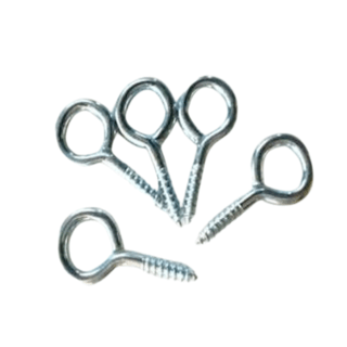 ตะขอห่วงกลม เบอร์8 รุ่น EK-007-S (10ชิ้น/แพ็ค) FIX-XY