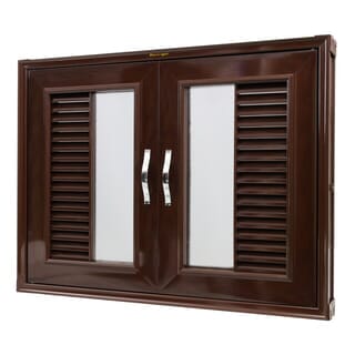 WT บานซิงค์คู่ 85x65CM. RZ-901 สีโอ๊ค