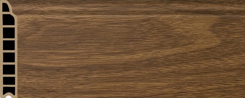 GREAT WOOD ไม้บัวพื้น PVCJF209 80x14x2900มม. สีทีค