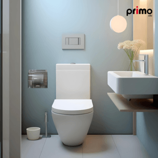 Primo กล่องกระดาษชำระ แบบม้วนและแบบแผ่น รุ่น 3TLZJ-02 สีเทา