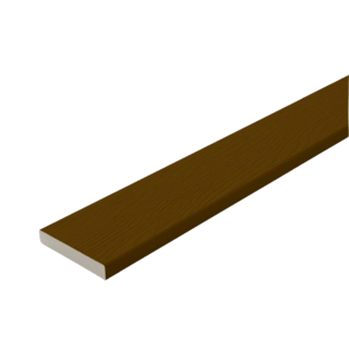 เฌอร่า ไม้พื้น รุ่นขอบวี ลายชัยพฤกษ์ 2.5x30x300ซม. สีน้ำตาลเมอร์โบ