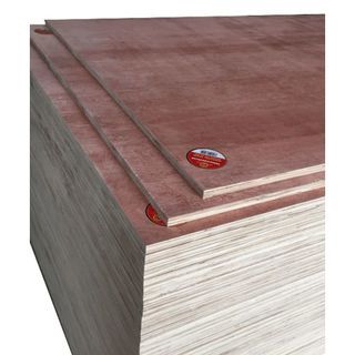 GREATWOOD ไม้อัดยางเฟอร์นิเจอร์ หน้าแดง #12  120x240ซม.