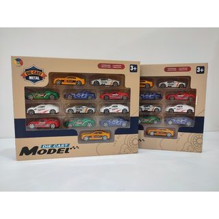 TOYS ของเล่นชุดรถสปอร์ตอัลลอย บรรจุ12คัน คละแบบ#G3388A (27.6x22x4.1ซม.)