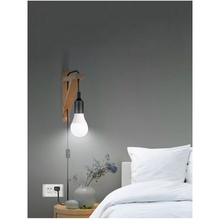 EILON ขั้วห้อยหลอดไฟ ขั้ว E27 พร้อมสายไฟปลั๊กเสียบ ยาว 1m มีสวิตซ์เปิด-ปิด รุ่น DTX-2580 สีดำ