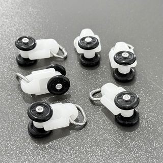 DAVINCI ตัวเลื่อน (อุปกรณ์เสริมรางผ้าม่านแบบยืดหดได้) รุ่น Jolie ขนาด 1.5x1.25x2.3 ซม. สีขาว 