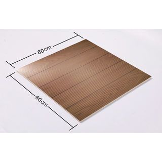Marbella 60x60 กระเบื้องเซรามิคปูพื้น รุ่น ละแนง  วูด น้ำตาล RW667178C (4P).A (Matt)