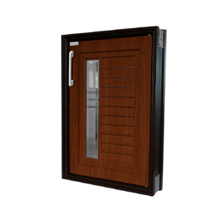 CLOSE บานซิงค์เดี่ยว ABS BROWNIE 45.5x65.5 ซม. สีน้ำตาลพรีเมี่ยม