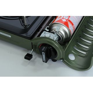 FIGTHER เตาพกพา JUNGLE สีเขียว-ดำ