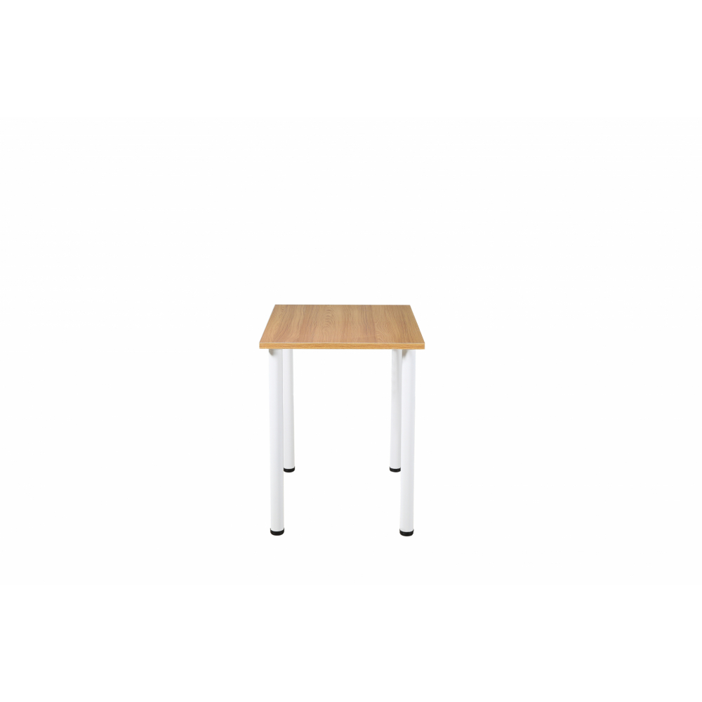 SMITH โต๊ะทำงาน รุ่น WK8060WDWT ขนาด 80x60x75 ซม. ท็อปหนา 2.3 ซม.สีไม้ (1/2)