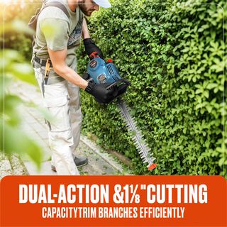 SENIX เครื่องตัดพุ่มไม้ 4 จังหวะ 1.8แรงม้า รุ่น HT4QL-M-EU สีน้ำเงิน - ดำ