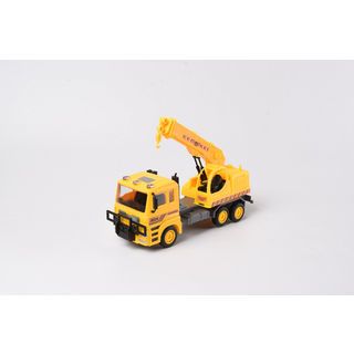 TOYS ของเล่นรถเครน สีเหลีอง#JS598-24(34.5x10.8x18ซม.)
