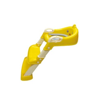 Primo Kids ฝารองนั่งเด็กแบบมีบันไดเป็ด เบาะPU รุ่น Duck CT13 สีเหลือง 