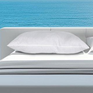 TRUFFLE หมอนหนุนสูญญากาศ รุ่น Firm ขนาด 19x29นิ้ว(เส้นใย1000กรัม) สีขาว