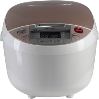 MIDEA หม้อหุงข้าวดิจิตอล ขนาด 1.0 ลิตร รุ่น FRC1012F สีชมพู-ขาว