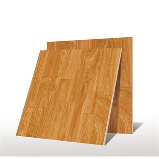 Marbella กระเบื้องเซรามิคปูพื้น 16x16 นิ้ว รุ่น วูดบราว CH1106 Gloss (12P)