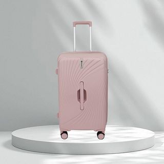 WETZLARS กระเป๋าเดินทาง ขนาด 24 นิ้ว  รุ่น Winter-03 ขนาด 26x42x65 ซม. สีชมพูมิลค์กี้ เวย์