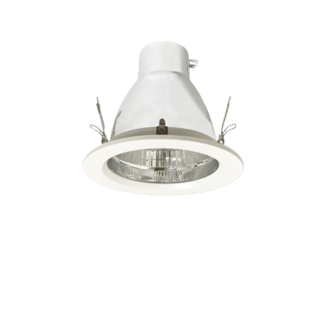 V.E.G. โคมดาวน์ไลท์แบบฝังฝ้าหน้ากลม  WT233263-4 ขอบขาว 4 นิ้ว E27