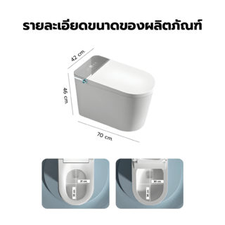 Verno สุขภัณฑ์อัจฉริยะรุ่น Aura 626-4 4.8L