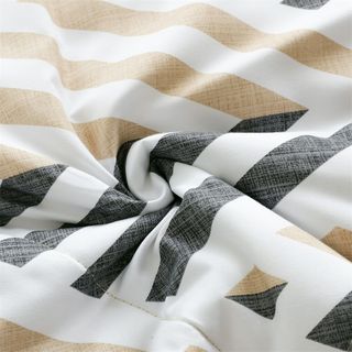 TRUFFLE ชุดเครื่องนอนพร้อมผ้านวม 6 ชิ้น รุ่น Riku-01 ขนาด 5ฟุต สีกากี