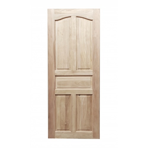 GREATWOOD ประตูไม้มะฮอกกานี บานทึบ 5ฟัก 80x200ซม.