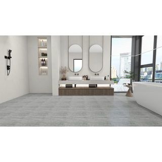 Marbella กระเบื้องเซรามิคปูพื้น 16x16 นิ้ว รุ่น พิลาทุส MZ209143 Matt (12P)