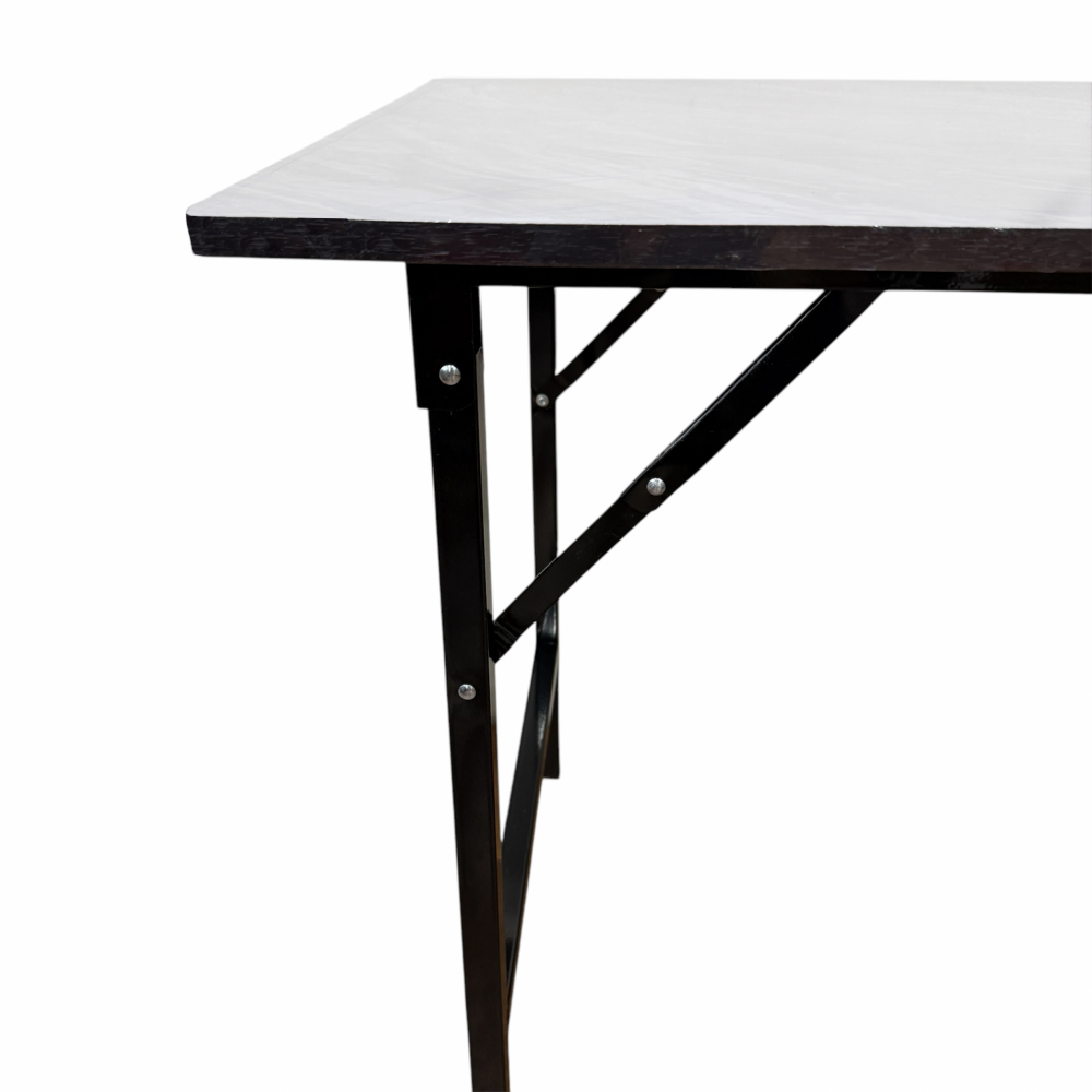 DELICATO โต๊ะเอนกประสงค์ รุ่น MD443 Torano ขนาด 60x90x75 ซม. ลายหินขาว